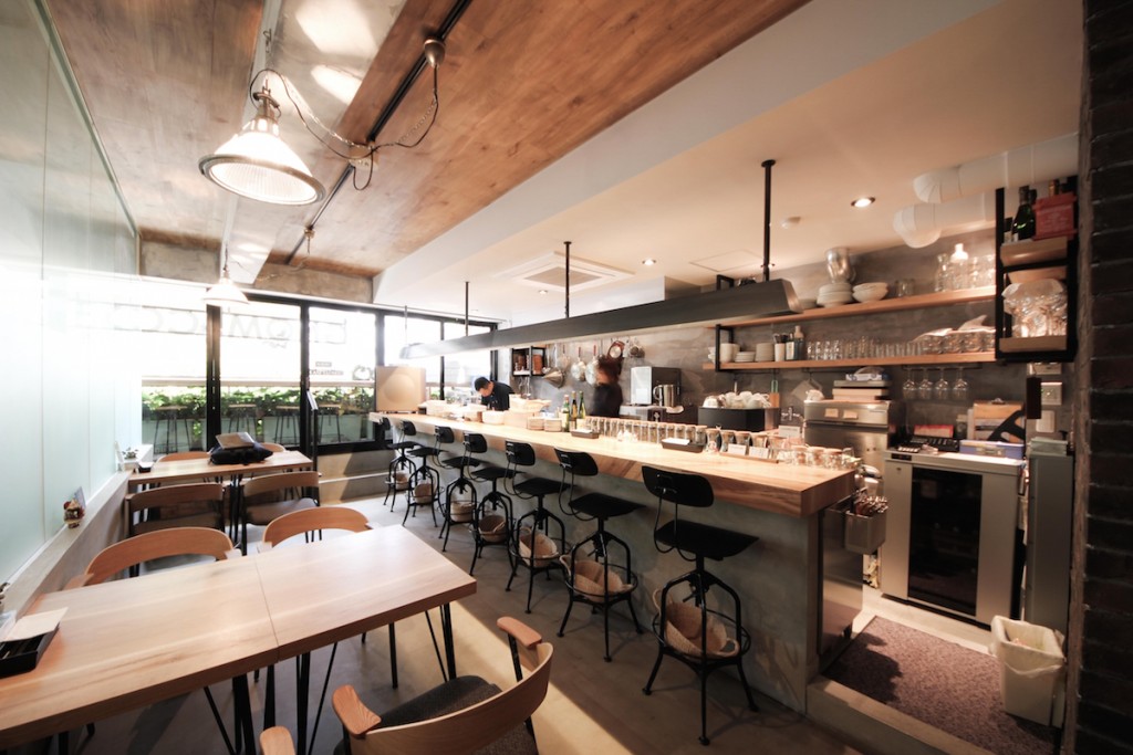 GNOME CORE堀江洋食・欧風料理レストラン内装デザイン事例写真