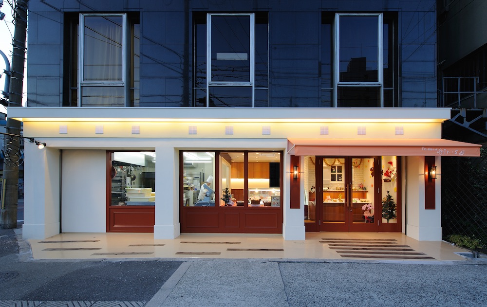 ケーキ屋、パティスリー 坪単価47万円